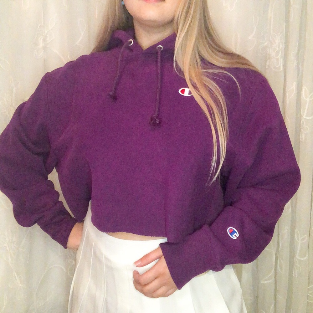 Champion Cropped Hoodie